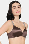 Wacoal Padded Non-Wired 3/4Th Coverage T-Shirt Bra - Dark Brown — thumbnail 4